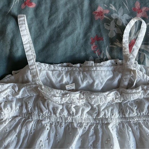 🌸2/$12🌸 White Eyelet Dress - Picture 4 of 5